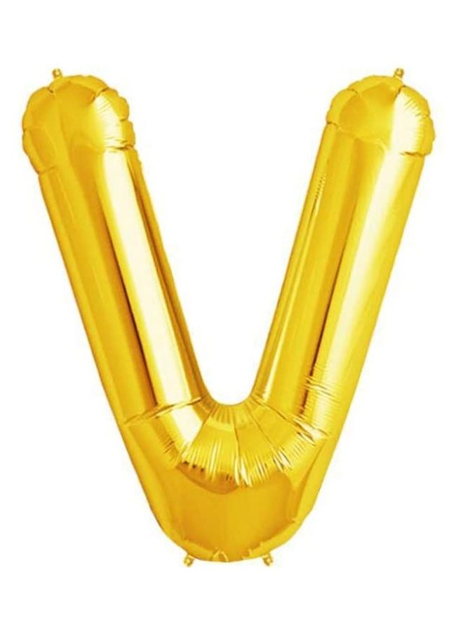 PARTY FUN Alphabet "V" Foil Balloon 40inch