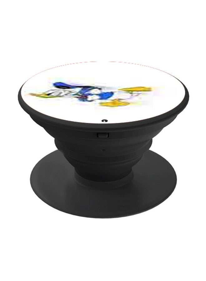 BP Cartoon Printed Pop Socket Phone Holder White/Blue/Yellow - Image 1