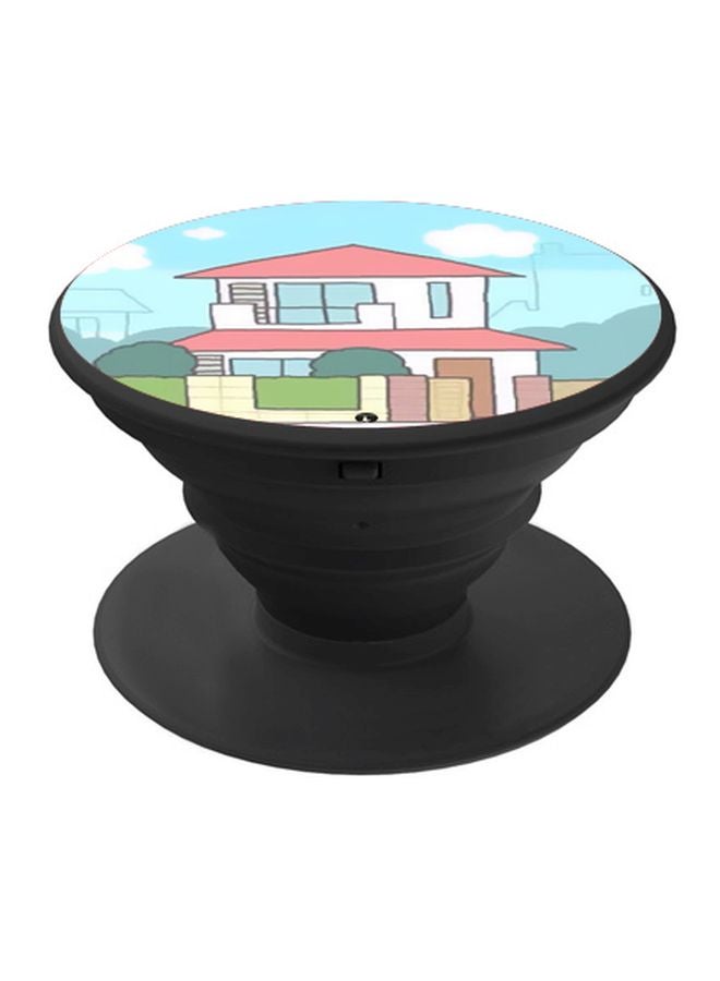 BP Shinchan's House Printed Pop Socket Phone Holder Multicolour - Image 1