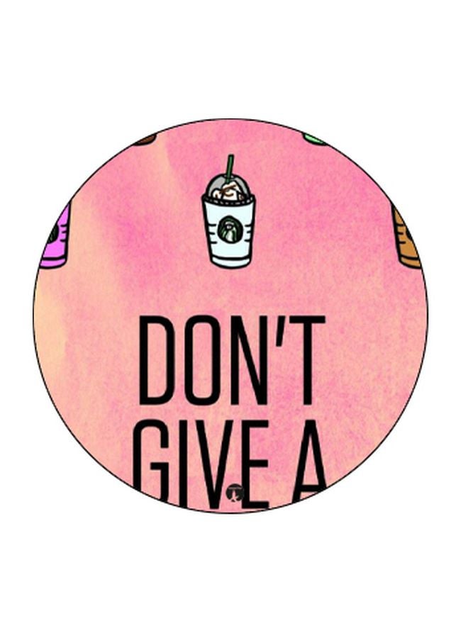 BP Quote Printed Pop Socket Phone Holder Pink/White/Black  - Image 2
