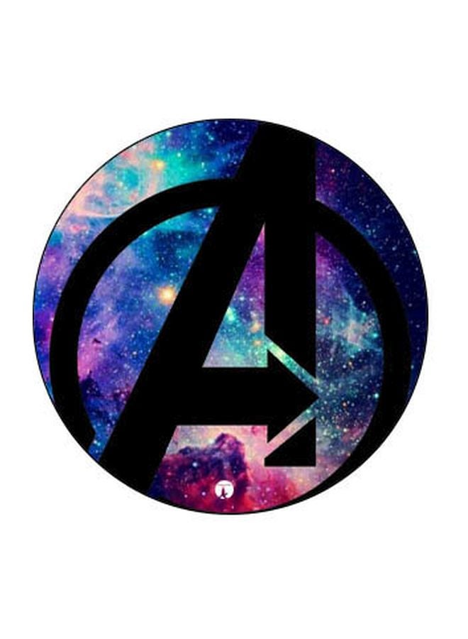 BP Avengers Logo Printed Pop Socket Phone Holder Blue/Black - Image 2