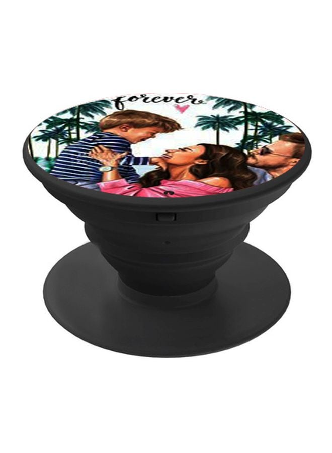 BP Forever Printed Pop Socket Phone Holder Green/White/Black - Image 1