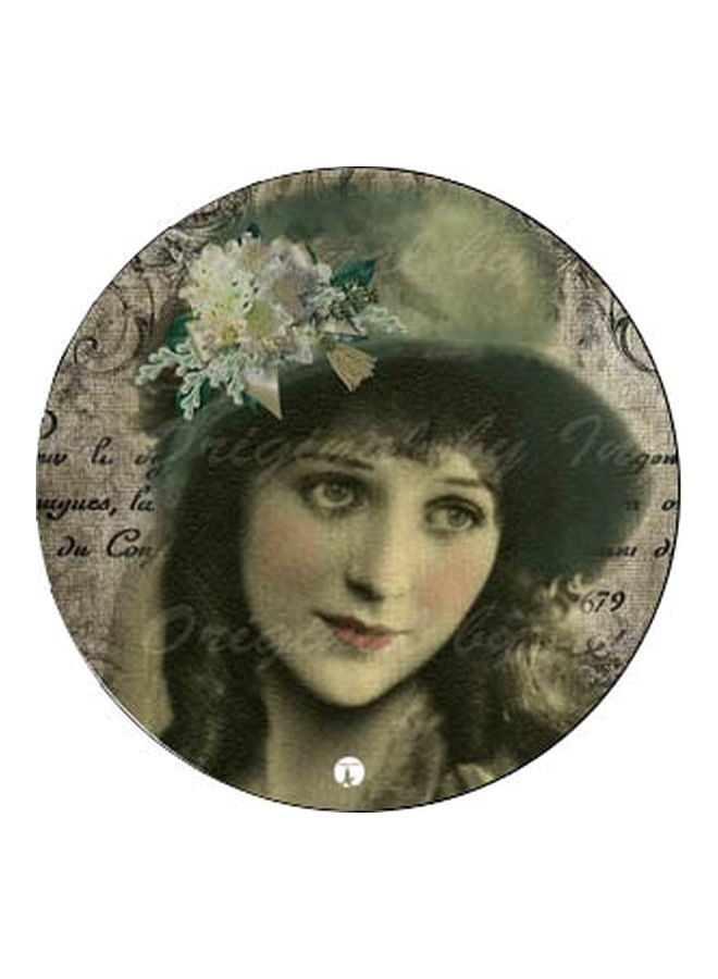 بي بي حامل هاتف بوب سوكيت بطبعة فتاة رمادي/بيج/أسود - Image 2