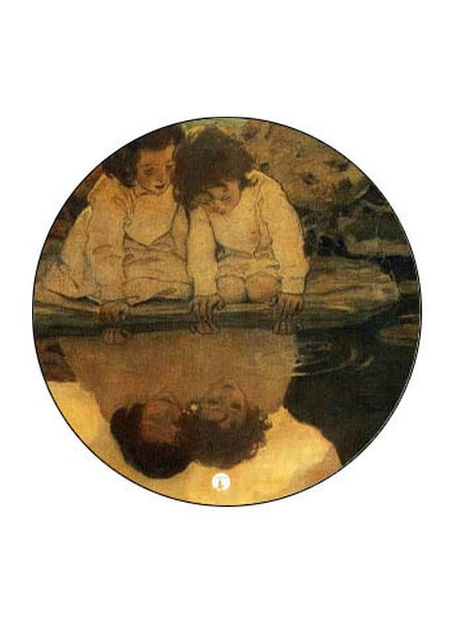 بي بي حامل هاتف بوب سوكيت بطبعة فتيات بيج/بني/أسود - Image 2