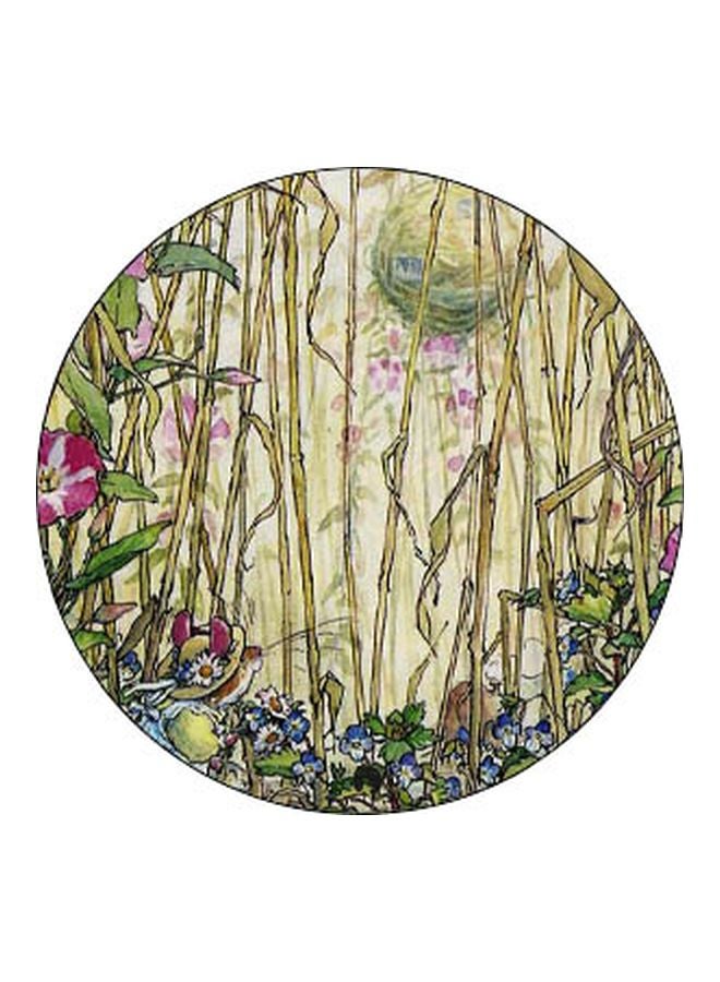 BP Floral Printed Pop Socket Phone Holder Green/Pink/Black - Image 2