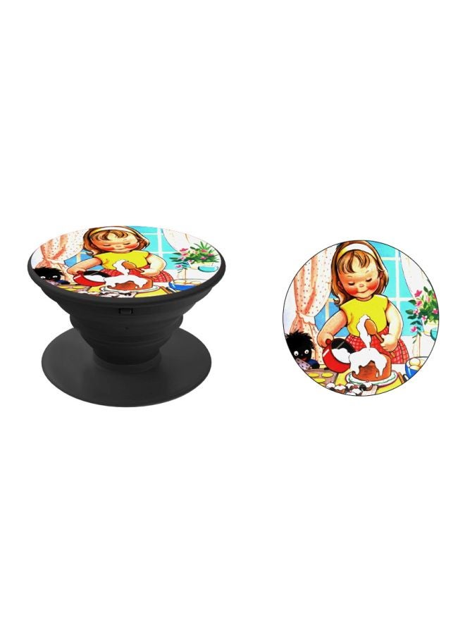 BP Cartoon Printed Pop Socket Phone Holder Multicolour - Image 2