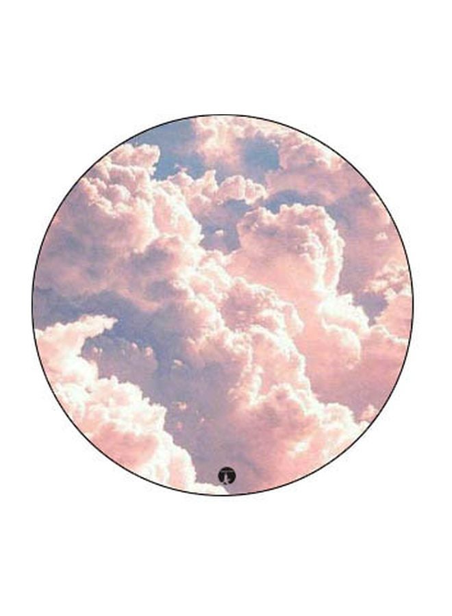 بي بي حامل هاتف بوب سوكيت مطبوع بتصميم سحب وردي/ أزرق/ أسود - Image 2