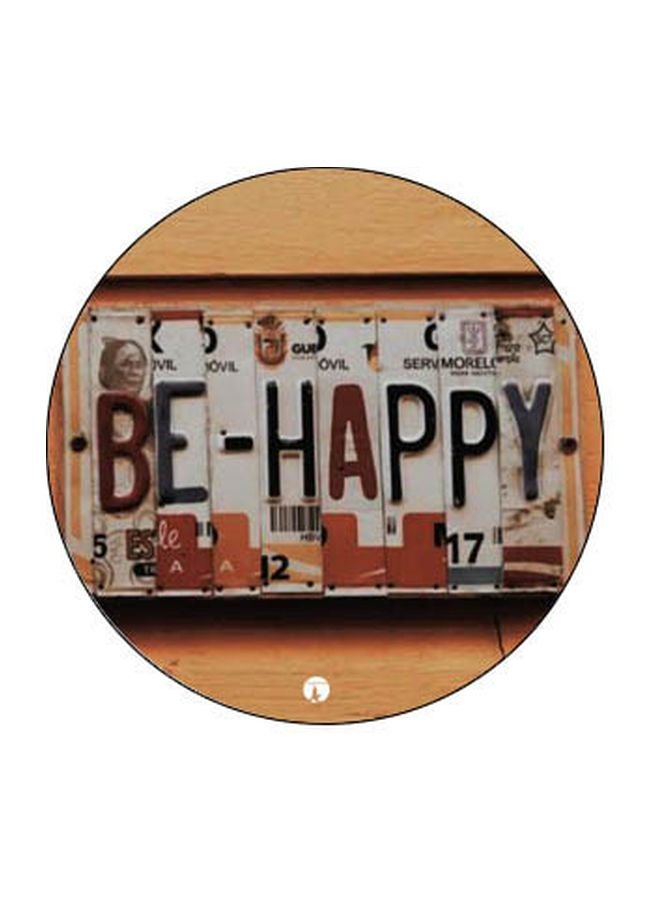 BP Be Happy Printed Pop Socket Phone Holder Brown/White/Black - Image 2