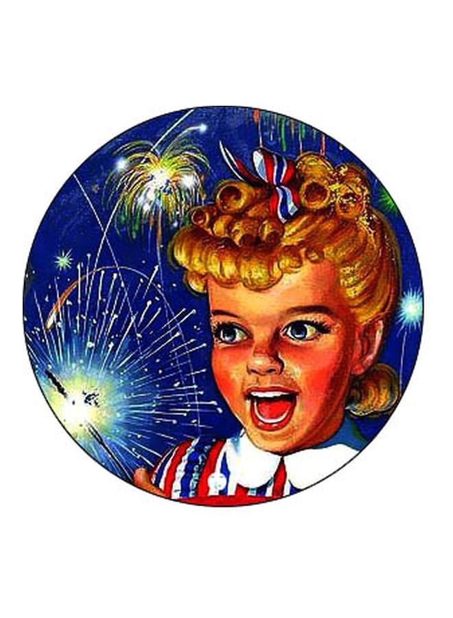 BP Cartoon Printed Pop Socket Phone Holder Blue/Brown/Red - Image 2