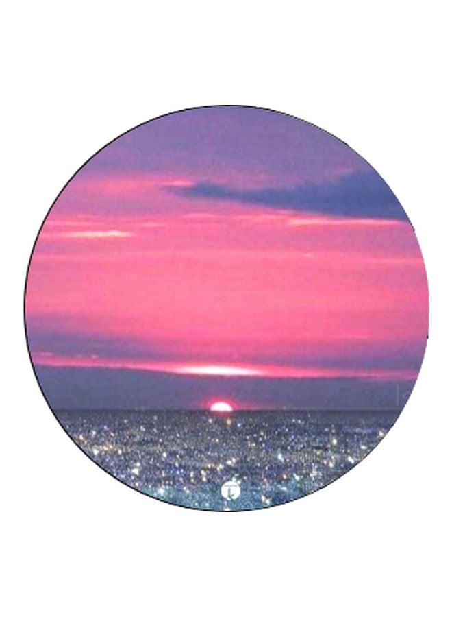 بي بي حامل هاتف بوب سوكيت بطبعة سماء وردي/ أزرق/ أسود - Image 2