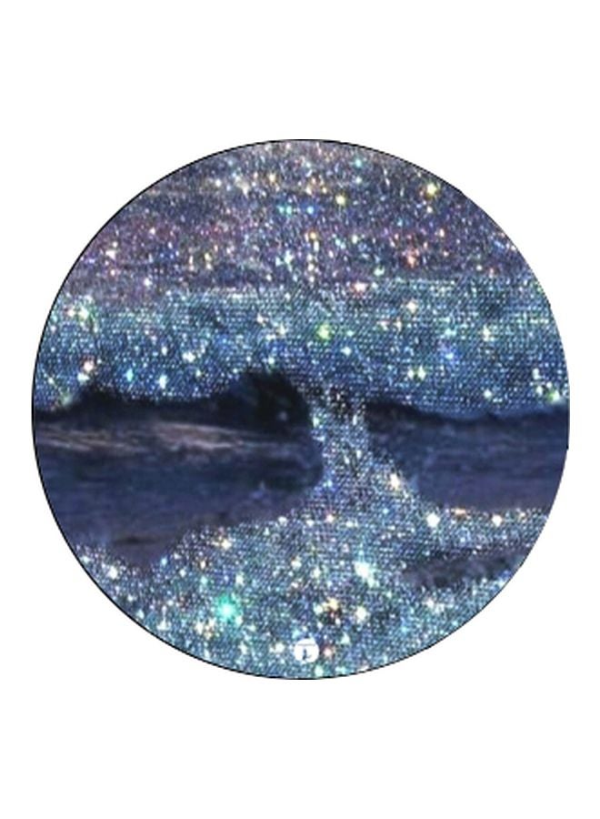 BP Glitter Printed Pop Socket Phone Holder Blue/Black - Image 2