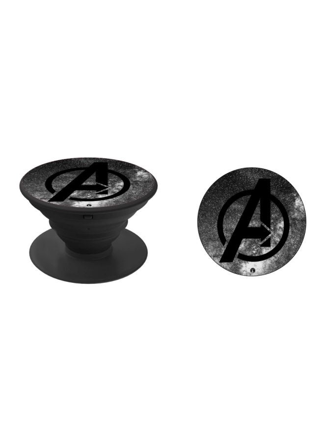BP Avengers Printed Pop Socket Phone Holder Grey/Black - Image 2