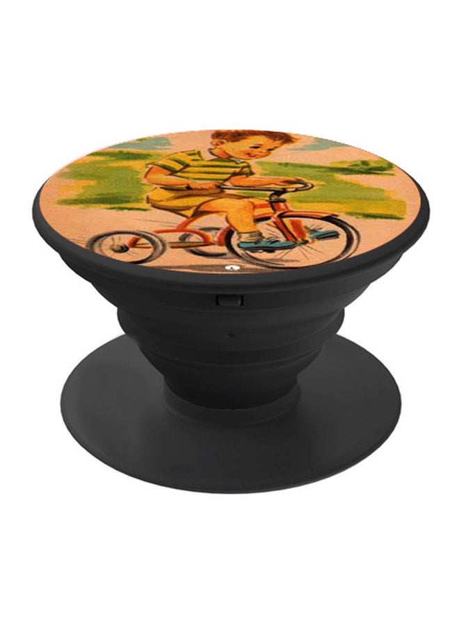 بي بي حامل هاتف بوب سوكيت بطبعة ولد أخضر / بيج / أسود - Image 1