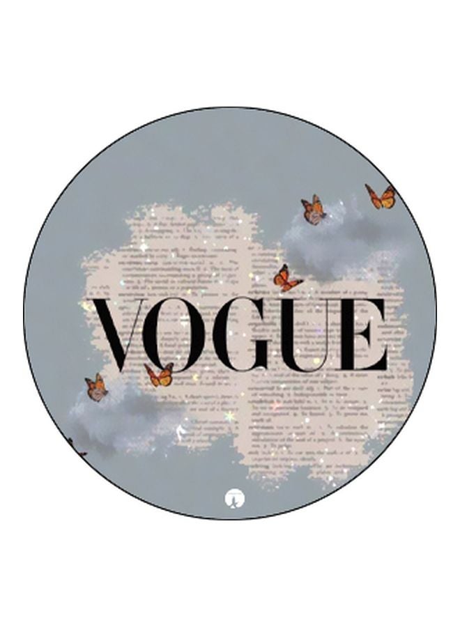 BP Vogue Printed Pop Socket Phone Holder Grey/White/Black - Image 2