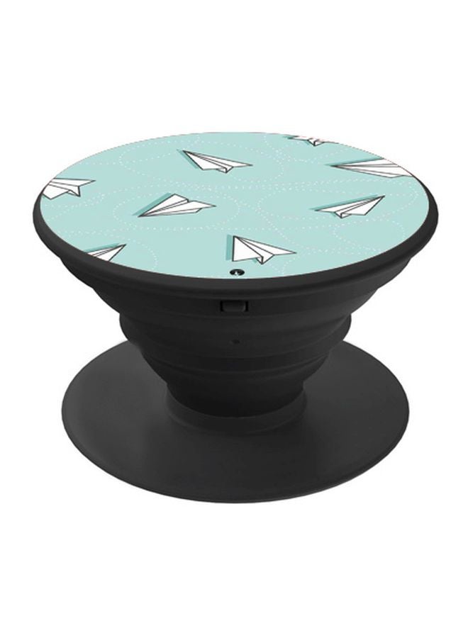 بي بي حامل هاتف بوب سوكيت بطبعة لطائرات ورقية أزرق / أبيض - Image 1