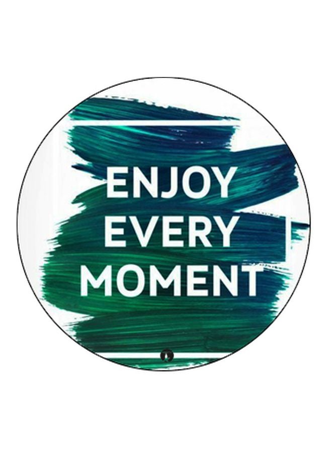 BP Quote Printed Pop Socket Phone Holder White/Blue/Green - Image 2