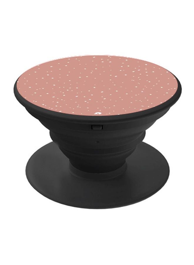 BP Printed Pop Socket Phone Holder Pink/White/Black - Image 1