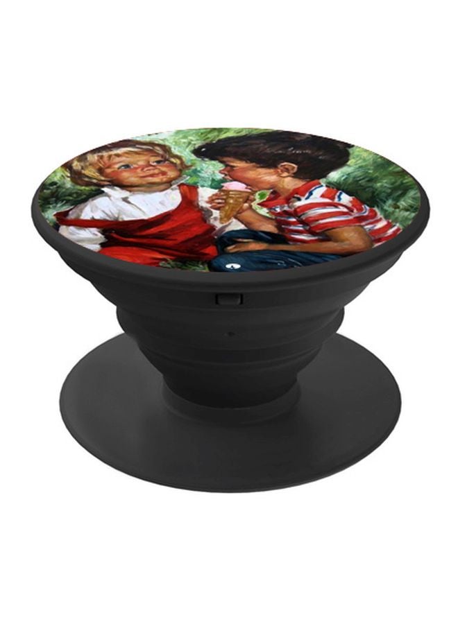 BP Children Printed Pop Socket Phone Holder Red/White/Black - Image 1