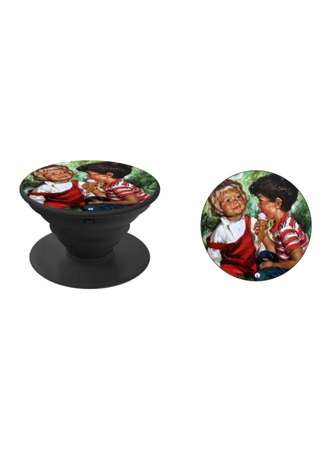 BP Children Printed Pop Socket Phone Holder Red/White/Black - Image 2