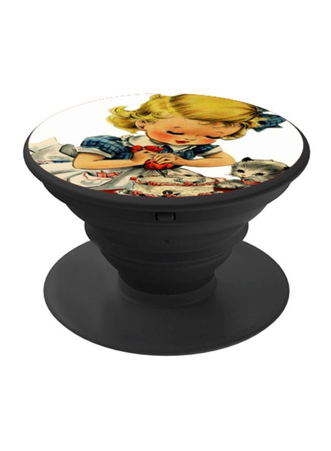 BP Cartoon Printed Pop Socket Phone Holder Multicolour - Image 1