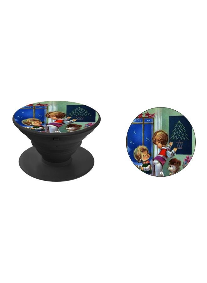 BP Cartoon Printed Pop Socket Phone Holder Multicolour - Image 2