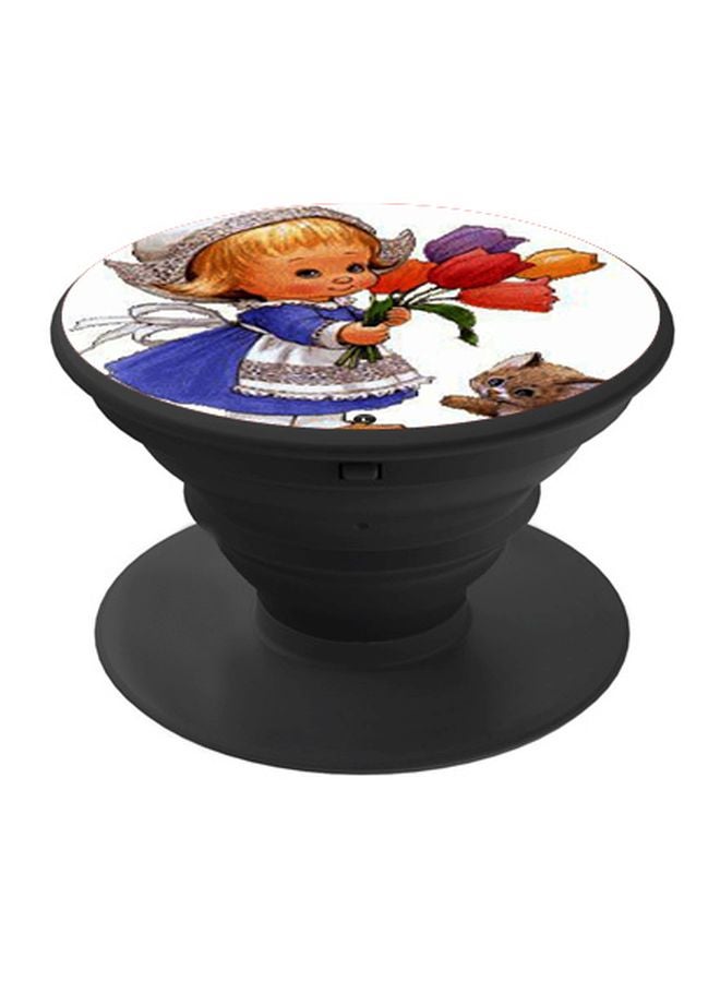 BP Girl Printed Pop Socket Phone Holder Multicolour - Image 1