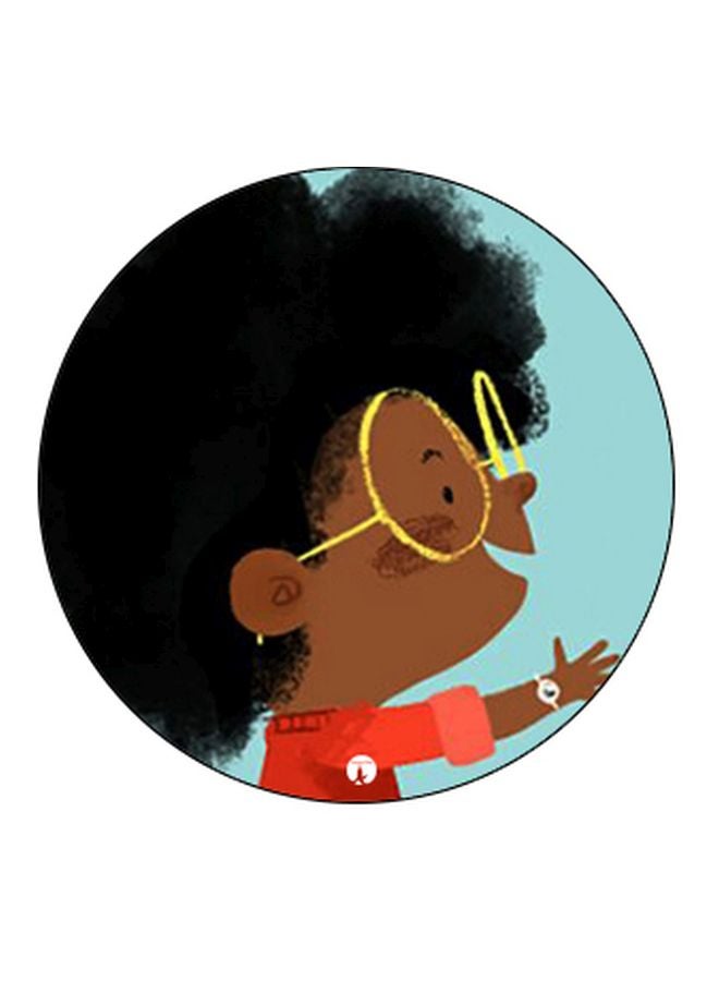 بي بي حامل هاتف بوب سوكيت بطبعة فتاة بني/ أسود/ أزرق - Image 2