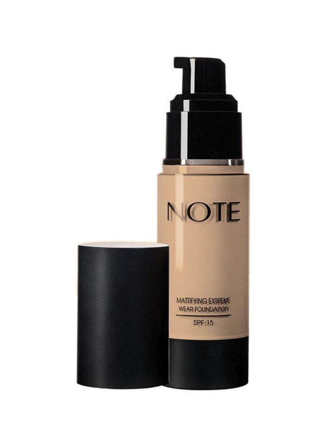 نوت كريم أساس مطفأ اللمعة بتغطية فائقة وبعامل حماية من الشمس SPF15 01 بيج - Image 1