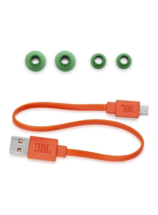 JBL - Live 200BT In-Ear Neckband Bluetooth Earphones Green - Image 1