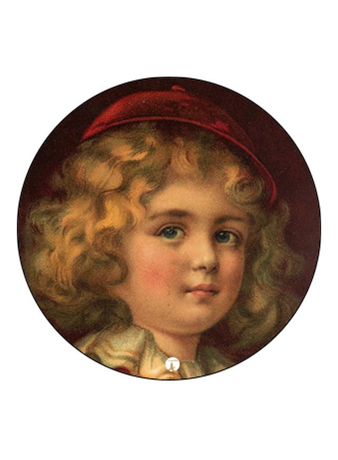 BP Girl Printed Pop Socket Phone Holder Beige/Brown - Image 2