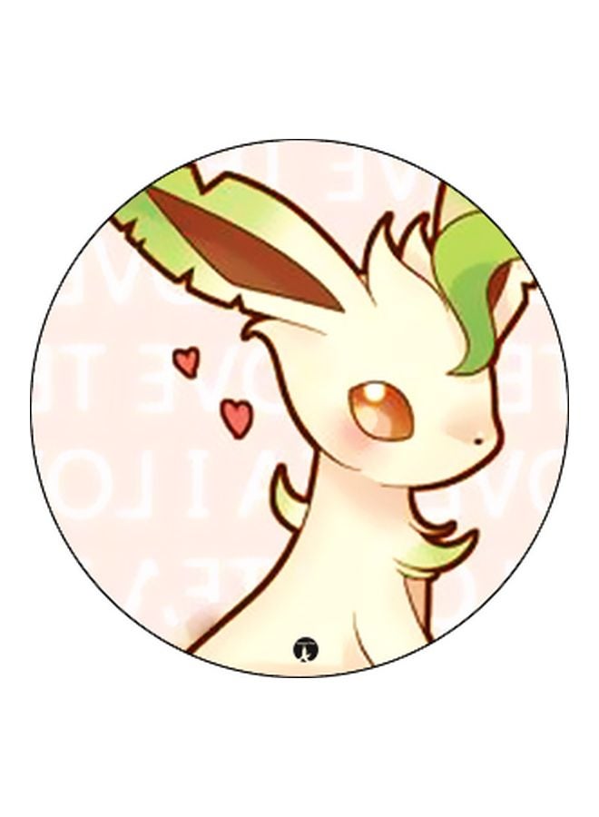 BP Cartoon Character Printed Pop Socket Phone Holder Pink/Beige/Green - Image 2