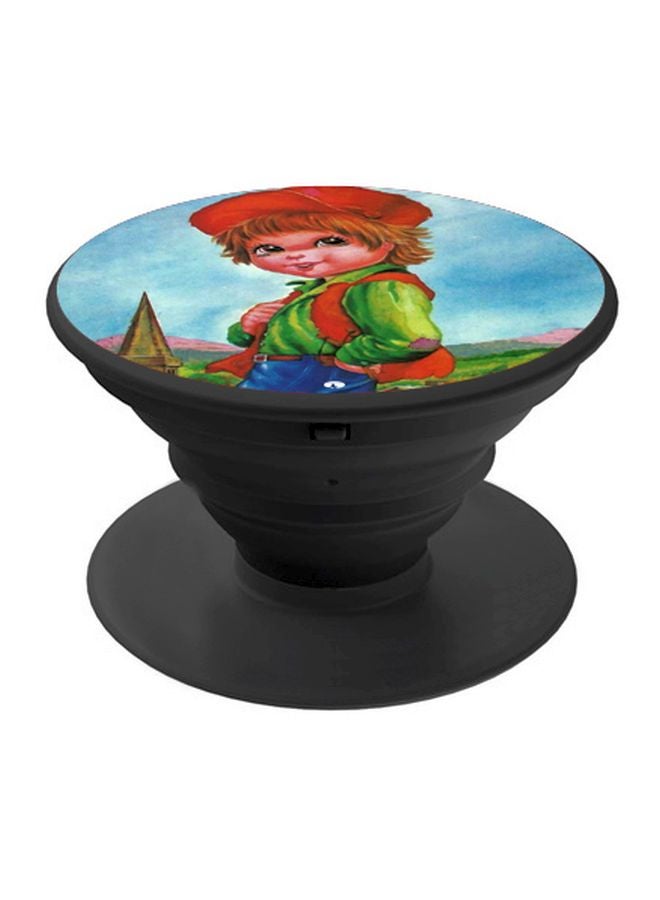 BP Printed Pop Socket Phone Holder Multicolour - Image 1