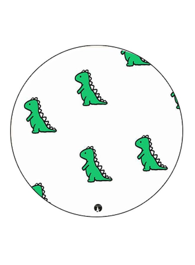 BP Dinosaur Printed Pop Socket Phone Holder White/Green/Black - Image 2