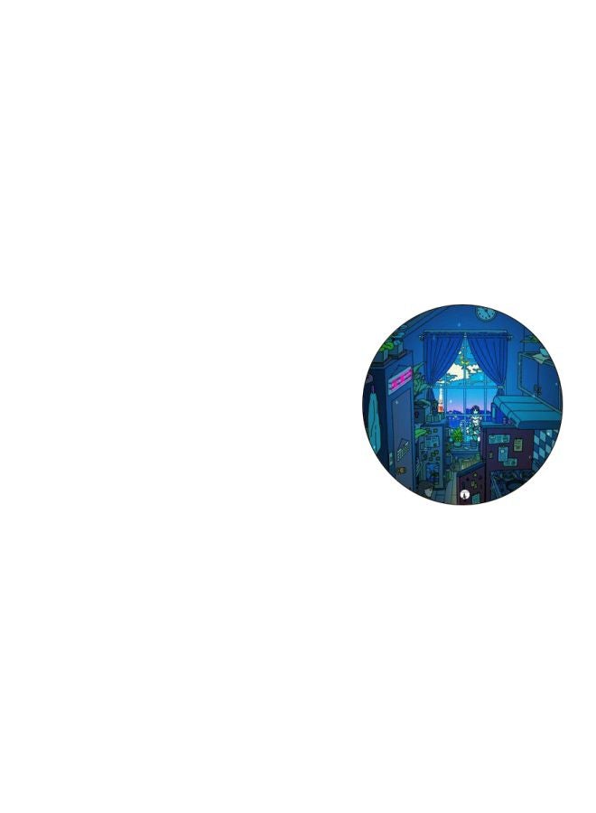 BP Room Printed Pop Socket Phone Holder Blue/Pink/White - Image 2