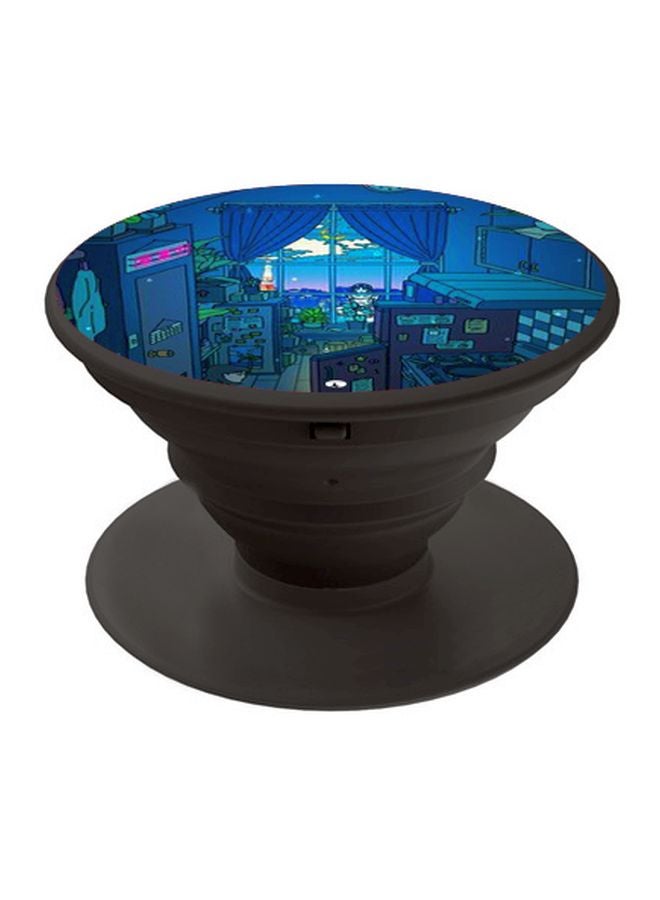 BP Room Printed Pop Socket Phone Holder Blue/Pink/White - Image 1