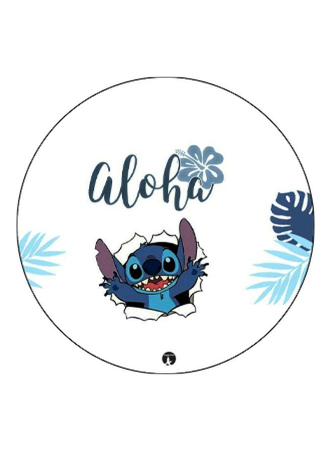 BP Cartoon Character Printed Pop Socket Phone Holder White/Blue - Image 2
