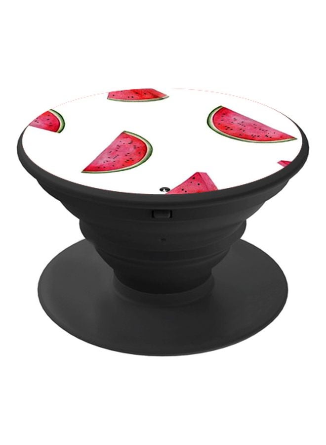 BP Fruit Printed Pop Socket Phone Holder White/Red/Green - Image 1