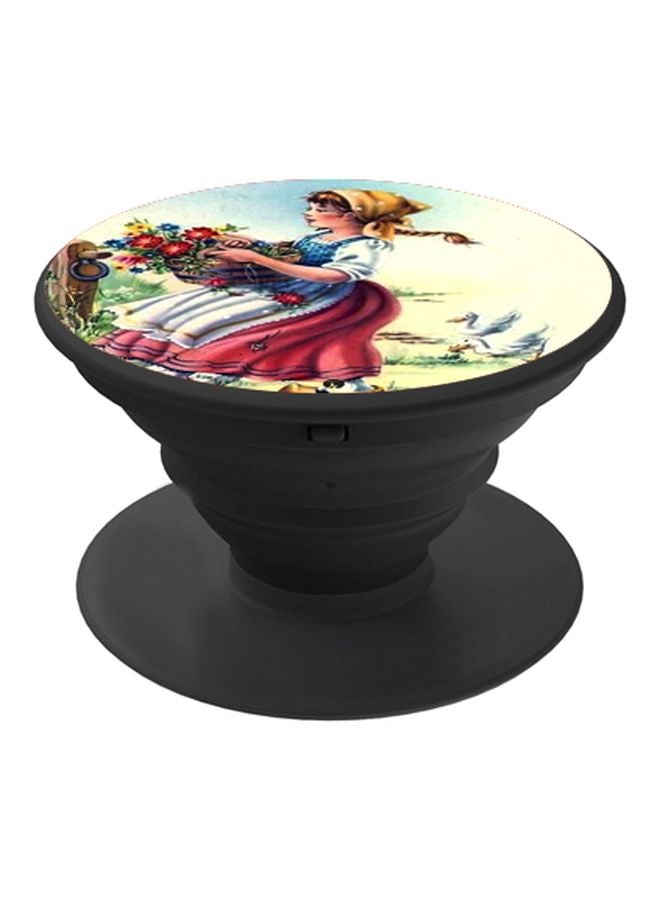 BP Printed Pop Socket Phone Holder Multicolour - Image 1