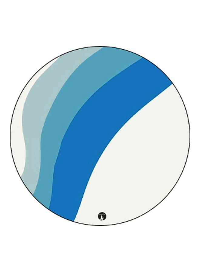 بي بي حامل هاتف منبثق مزين بطبعة أزرق / أبيض - Image 2