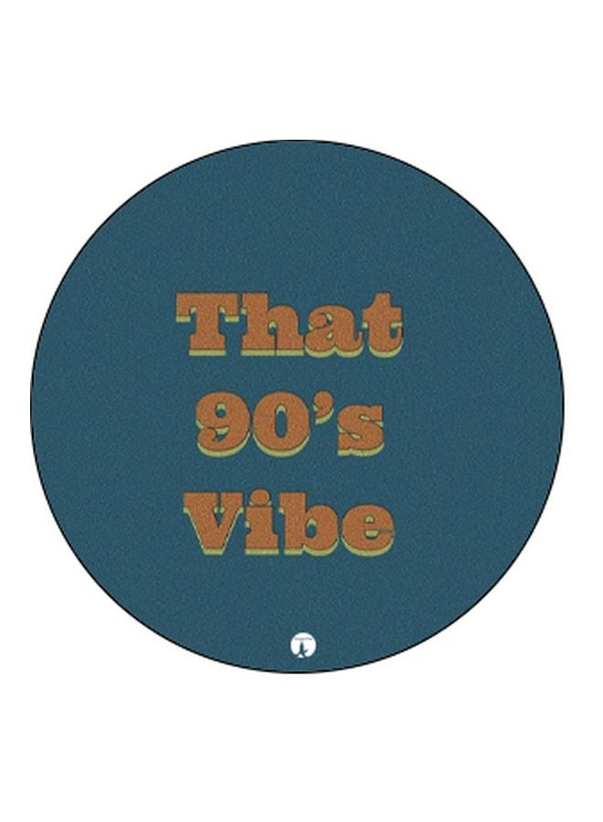 بي بي حامل هاتف بوب سوكيت مزين بطبعة 'That 90's Vibe' أزرق/ برتقالي/ أسود - Image 2