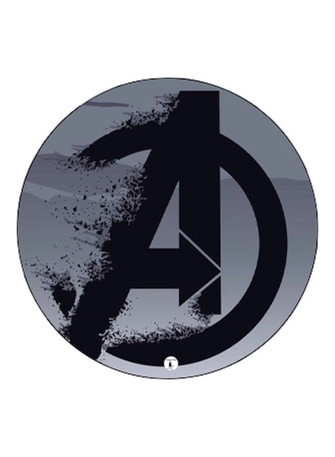 BP Marvel Avengers Logo Printed Pop Socket Phone Holder Grey/Black - Image 2