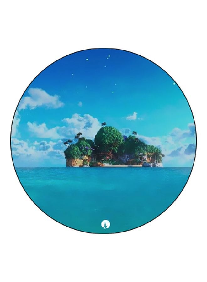 BP Island Printed Pop Socket Phone Holder Blue/Green/Black - Image 2
