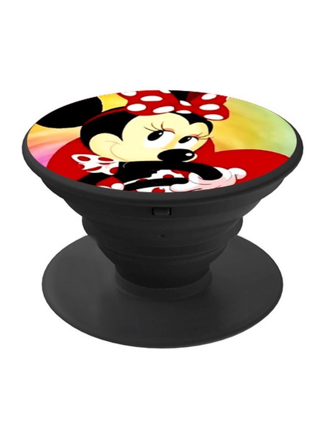 بي بي حامل هاتف بوب سوكيت بطبعة ميني ماوس أسود / أزرق/ أبيض/ أحمر - Image 1