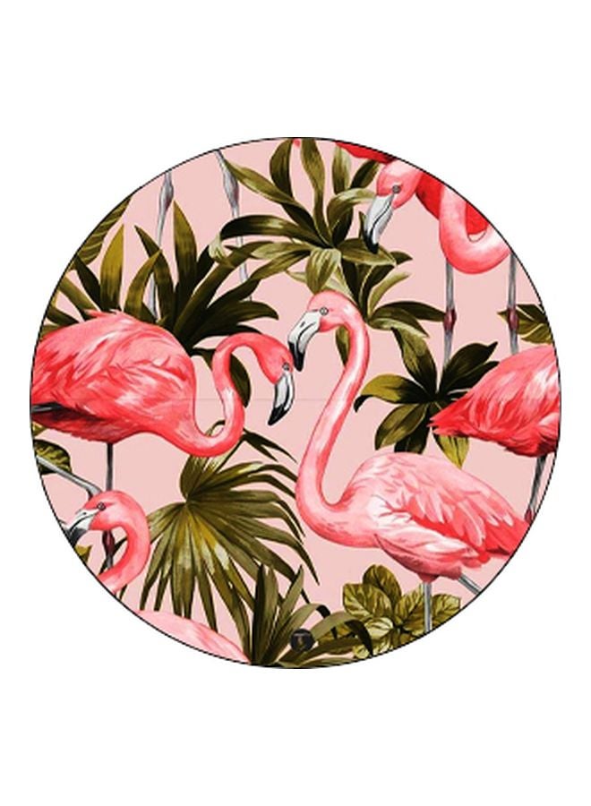 BP Flamingo Printed Pop Socket Phone Holder Pink/Green/Black - Image 2