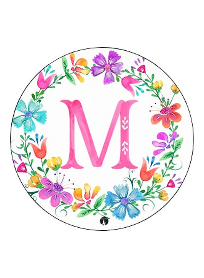 بي بي حامل هاتف بوب سوكيت بطبعة أزهار أبيض/وردي/أسود - Image 2