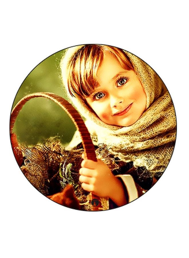 BP Girl Printed Pop Socket Phone Holder Beige/Green/Black - Image 2