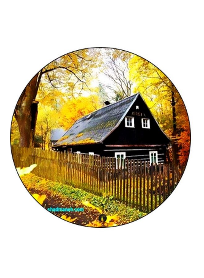 BP House Printed Pop Socket Phone Holder Yellow/Grey/Black - Image 2