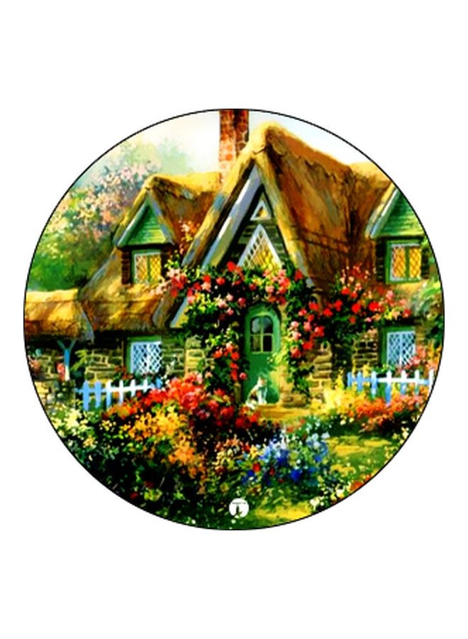 BP House Printed Pop Socket Phone Holder Green/Yellow/Black - Image 2