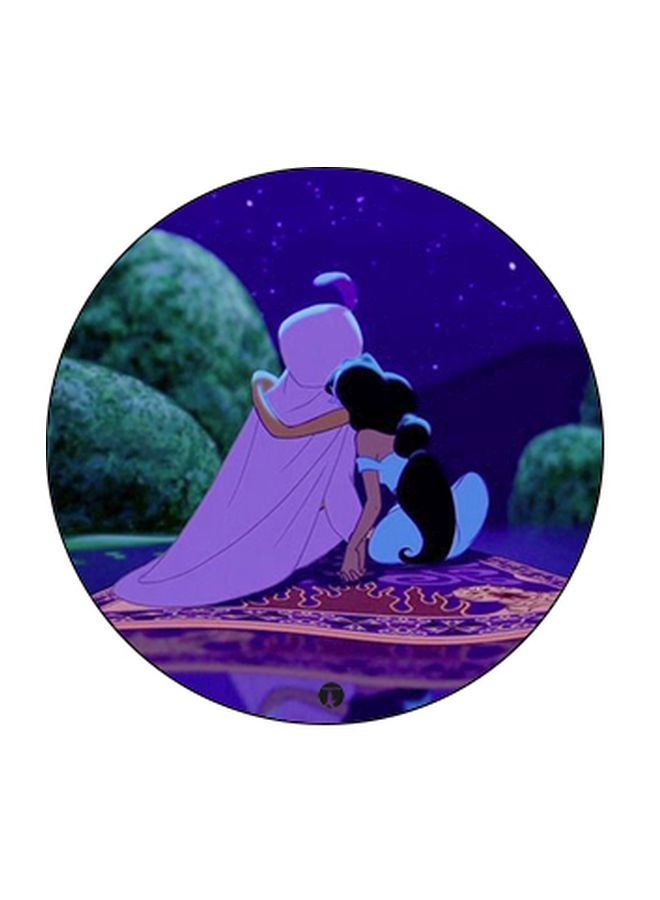 BP Cartoon Characters Printed Pop Socket Phone Holder Purple/Purple/Blue - Image 2