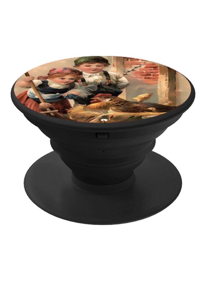 BP Children Printed Pop Socket Phone Holder Multicolour - Image 1